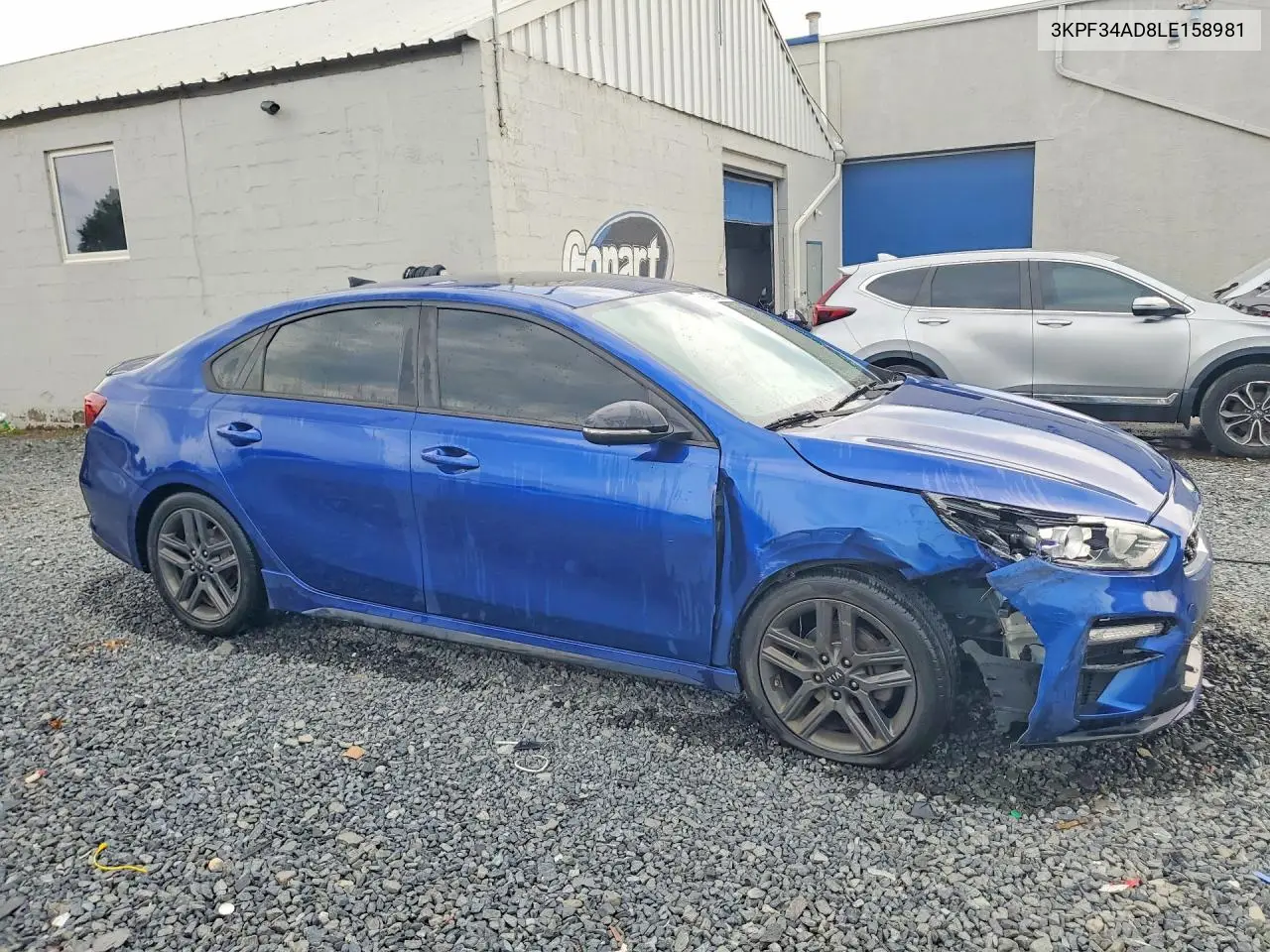 2020 Kia Forte Gt Line VIN: 3KPF34AD8LE158981 Lot: 62084666