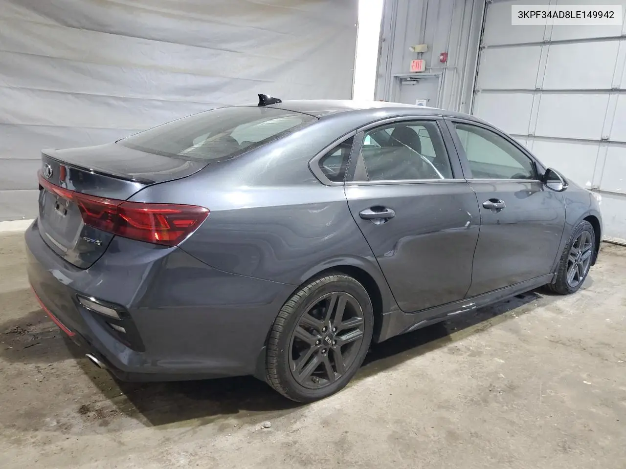 3KPF34AD8LE149942 2020 Kia Forte Gt Line