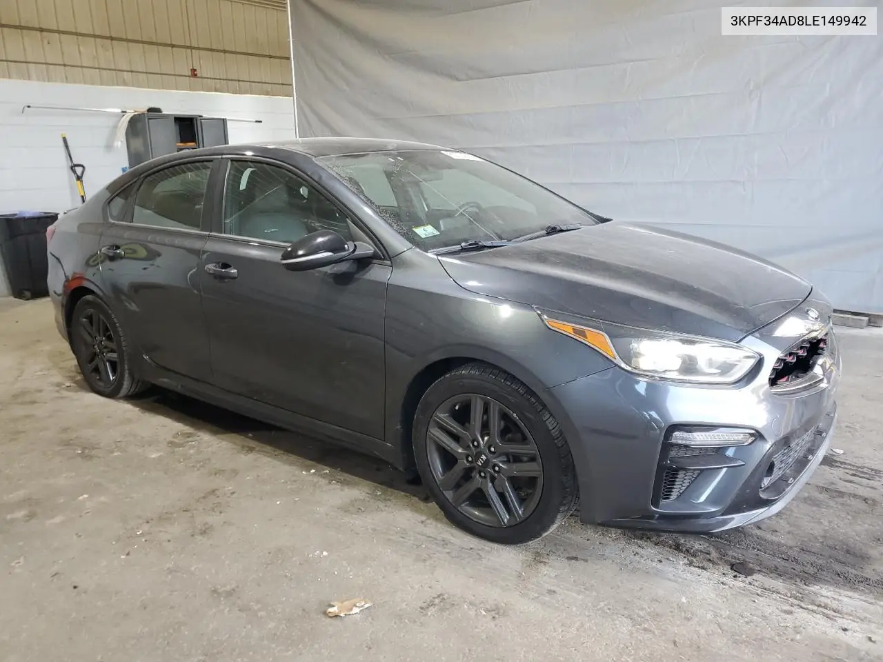 3KPF34AD8LE149942 2020 Kia Forte Gt Line