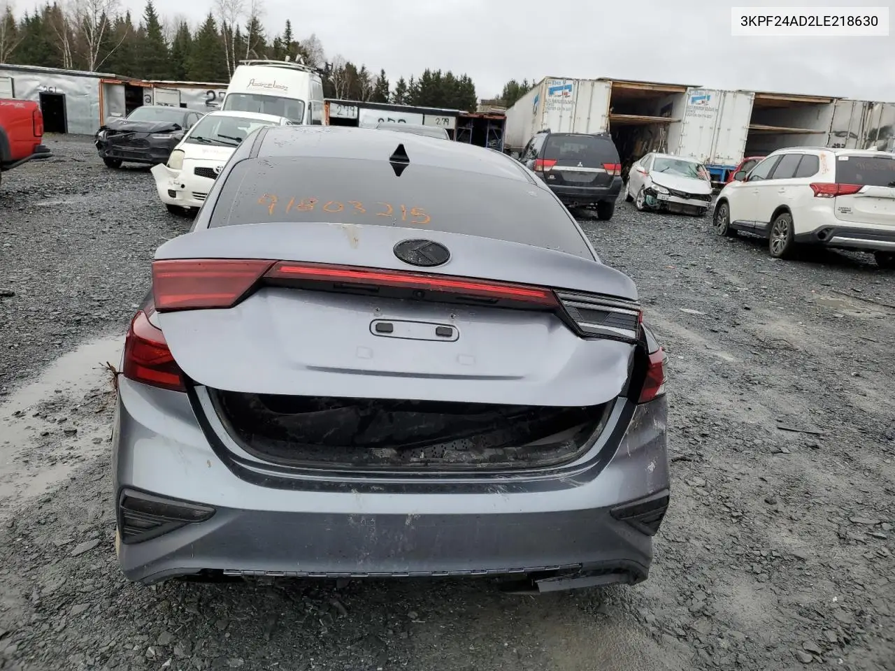 3KPF24AD2LE218630 2020 Kia Forte Fe