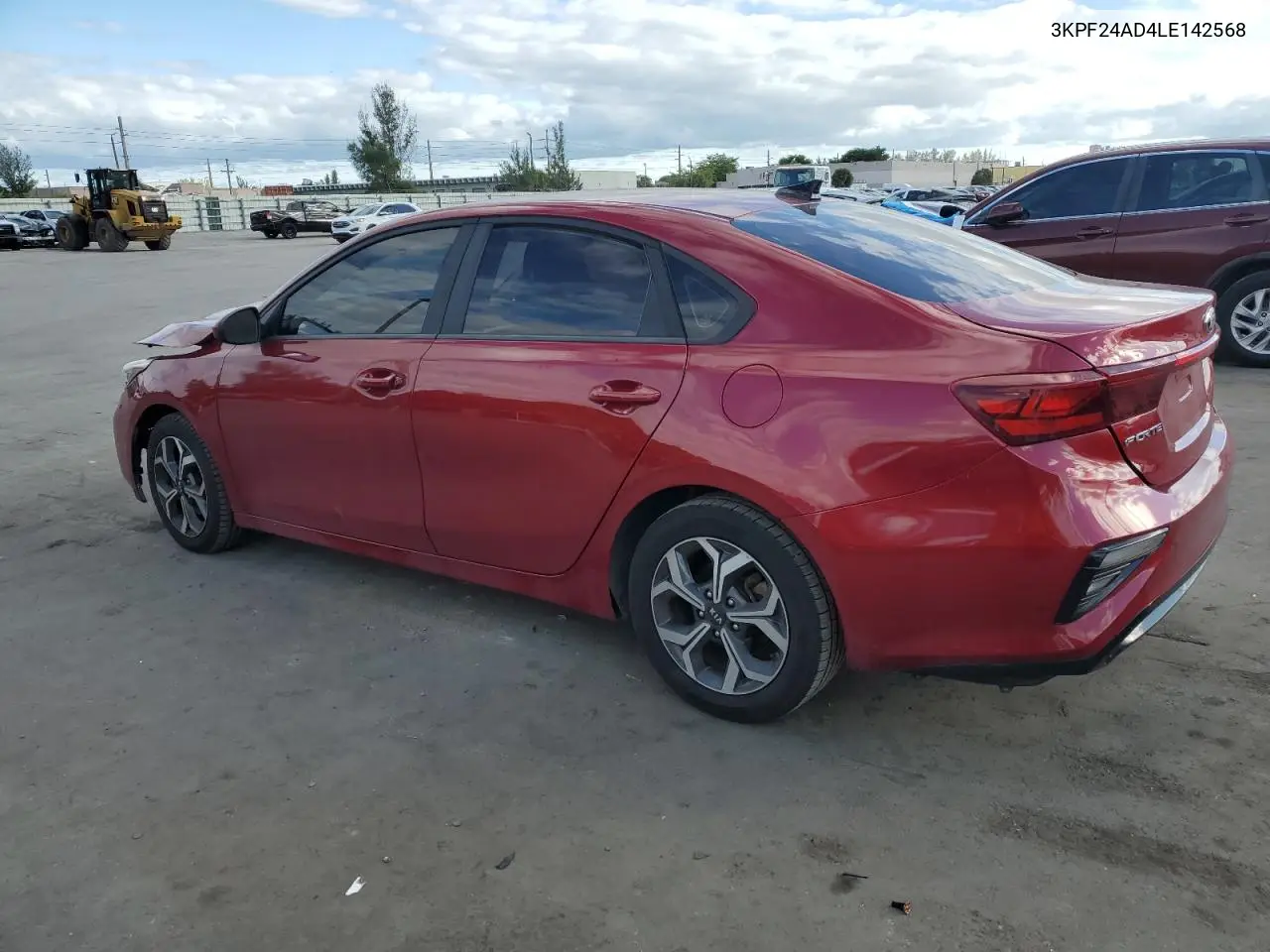 3KPF24AD4LE142568 2020 Kia Forte Fe
