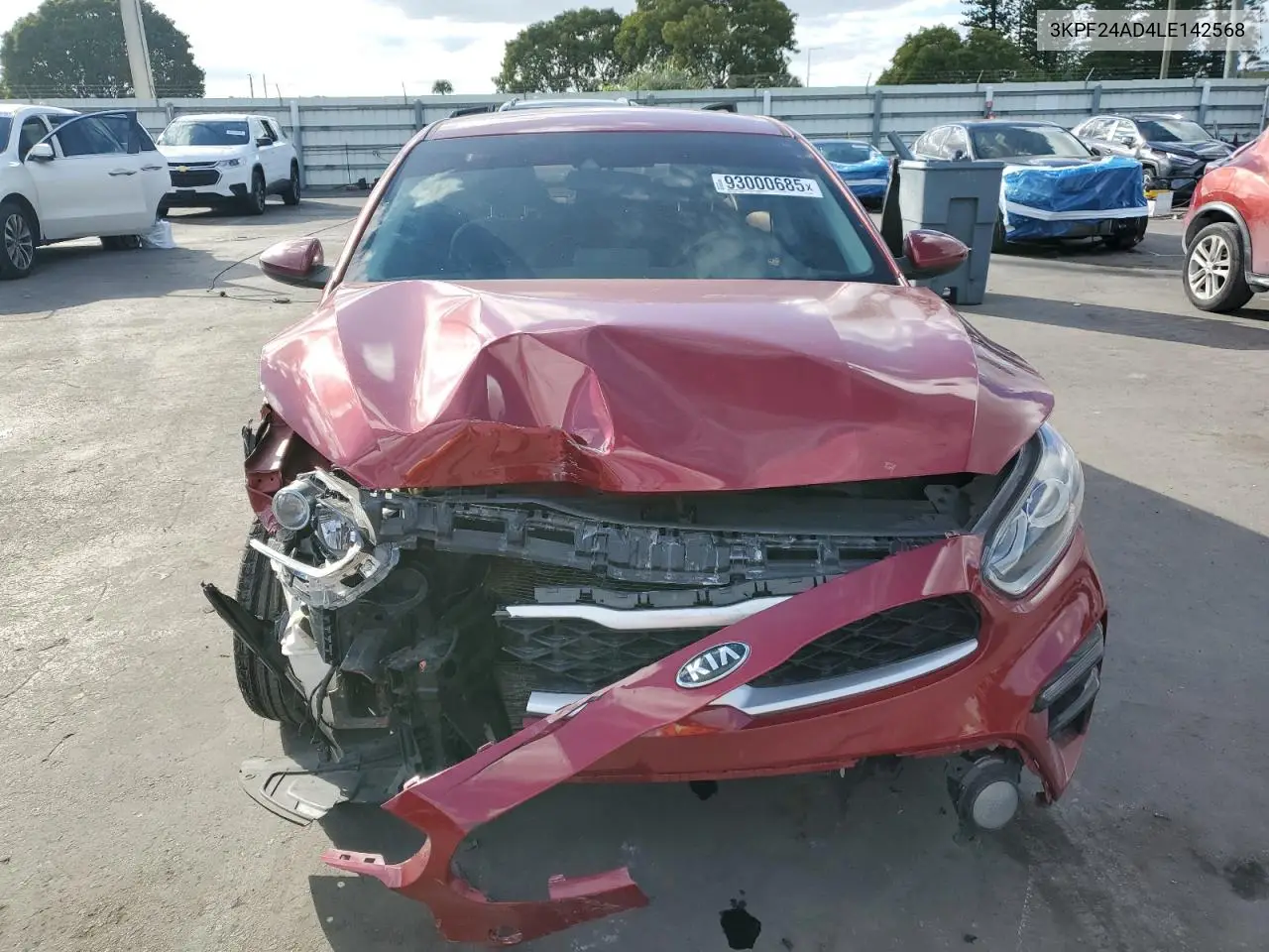 3KPF24AD4LE142568 2020 Kia Forte Fe