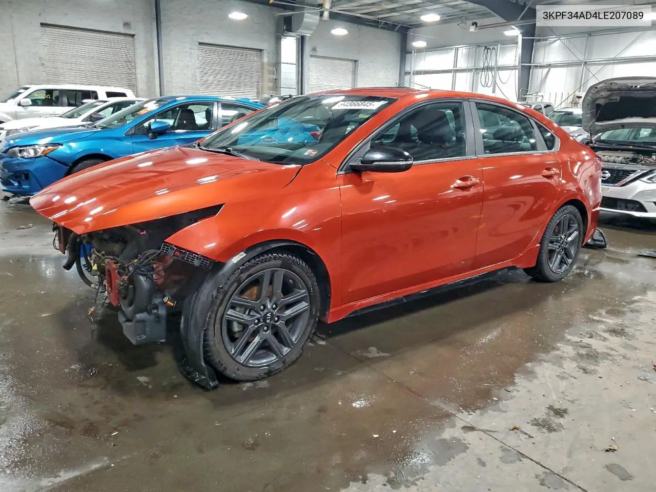 3KPF34AD4LE207089 2020 Kia Forte Gt Line