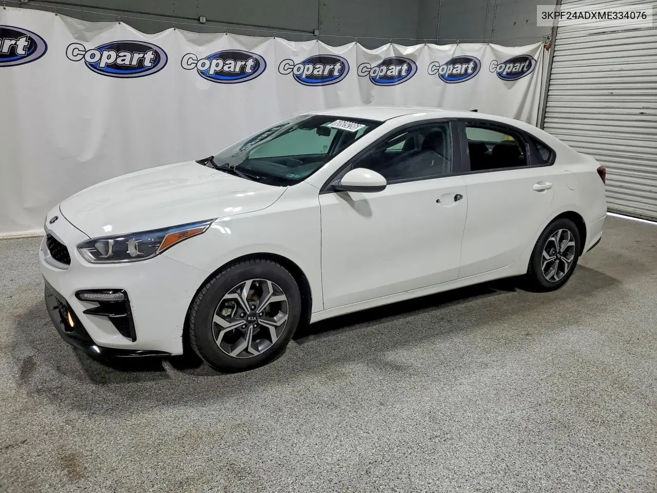 2021 Kia Forte Lxs VIN: 3KPF24ADXME334076 Lot: 60609286