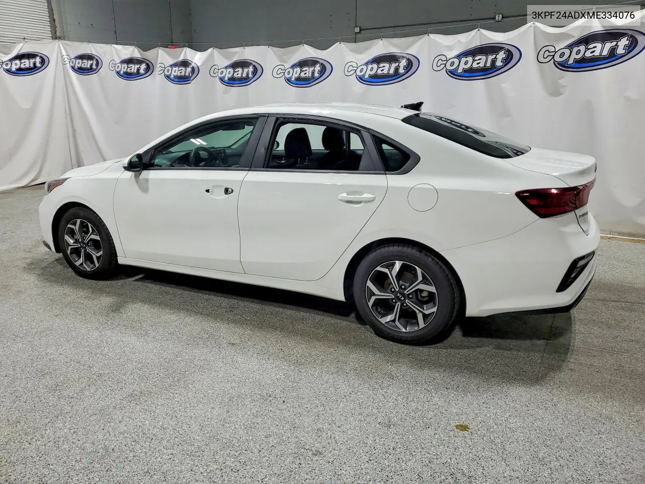 2021 Kia Forte Lxs VIN: 3KPF24ADXME334076 Lot: 60609286