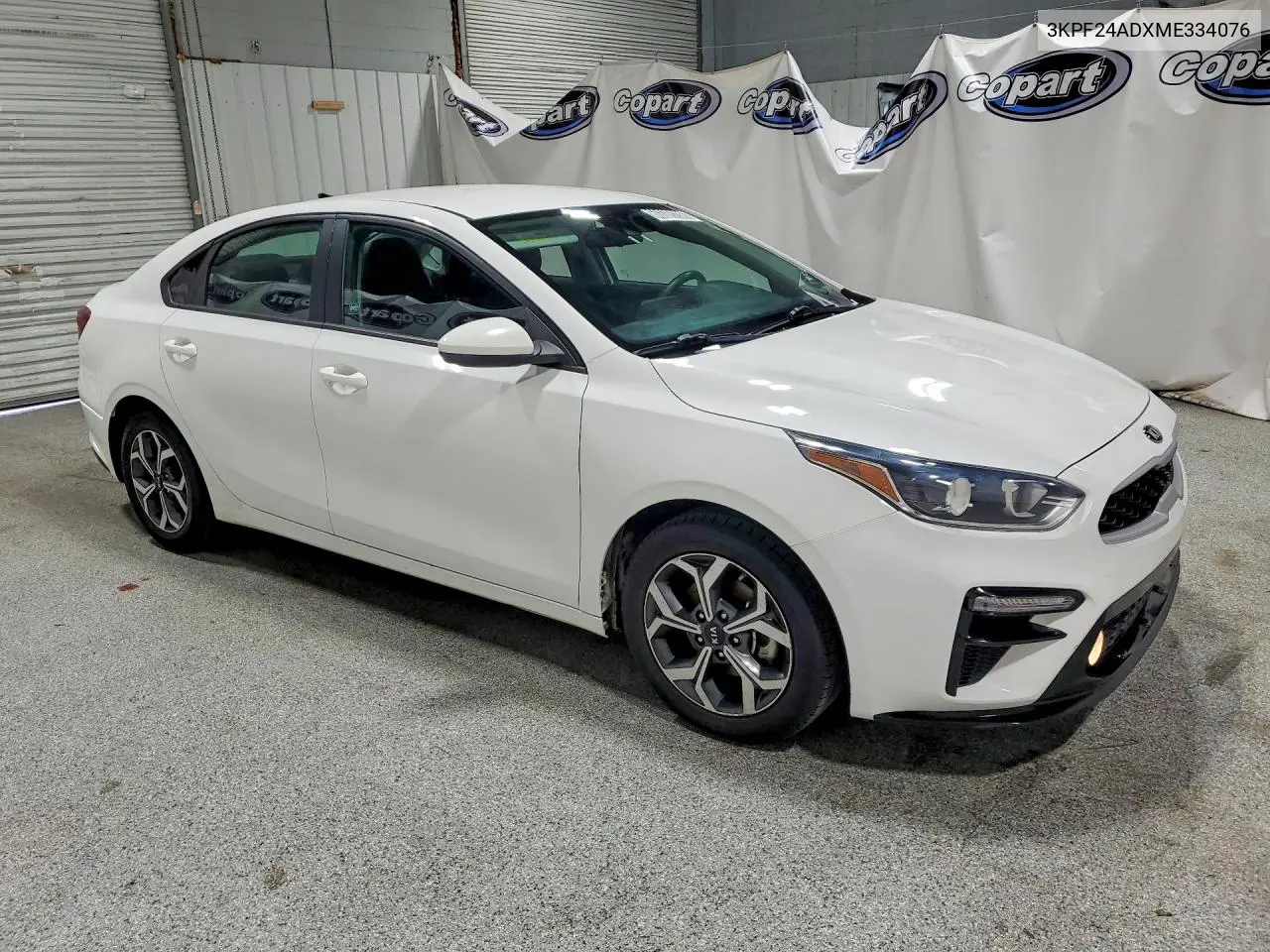 2021 Kia Forte Lxs VIN: 3KPF24ADXME334076 Lot: 60609286