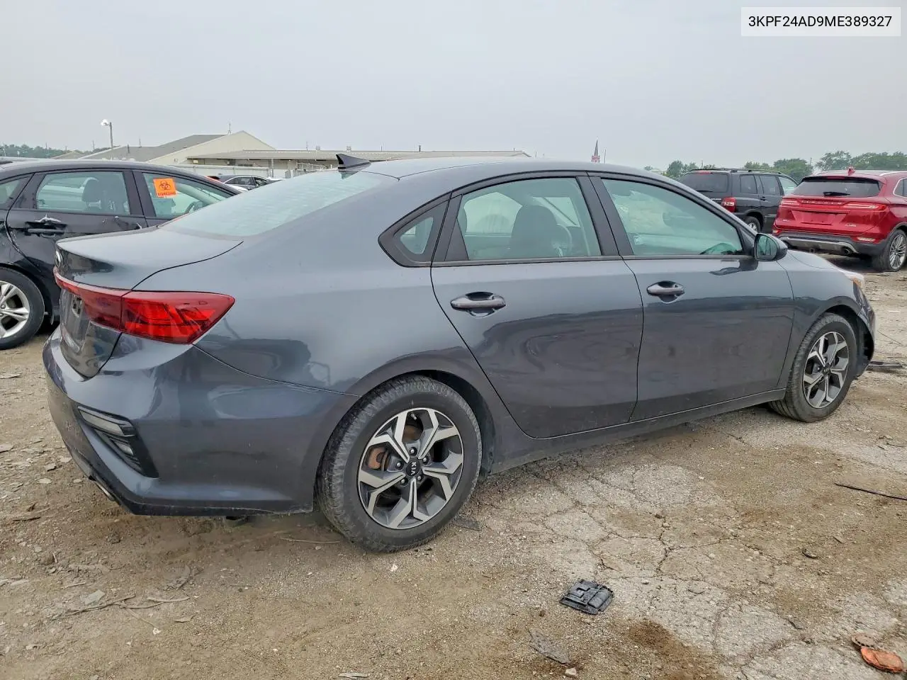 2021 Kia Forte Lxs VIN: 3KPF24AD9ME389327 Lot: 60950976
