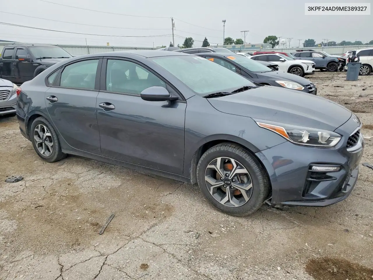 2021 Kia Forte Lxs VIN: 3KPF24AD9ME389327 Lot: 60950976