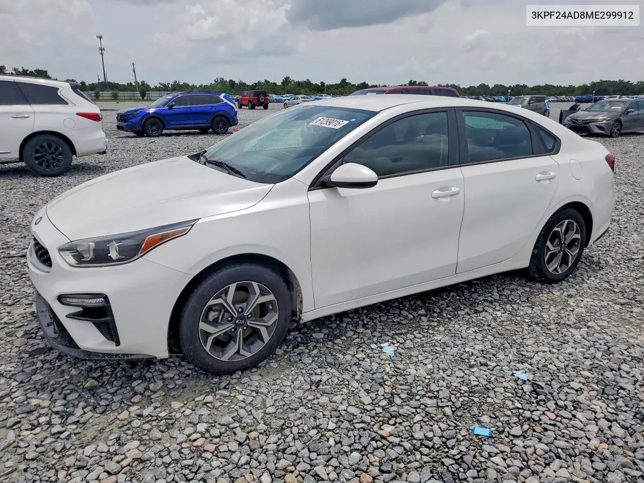 2021 Kia Forte Lxs VIN: 3KPF24AD8ME299912 Lot: 61299016