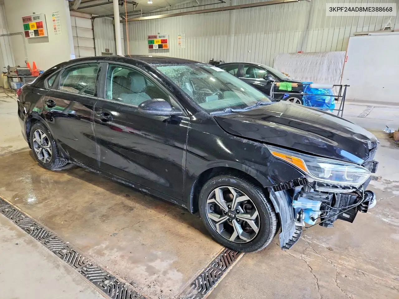 2021 Kia Forte Lxs VIN: 3KPF24AD8ME388668 Lot: 61302076