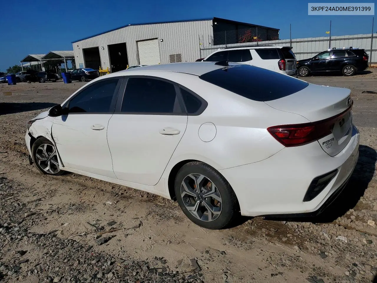 2021 Kia Forte Lxs VIN: 3KPF24AD0ME391399 Lot: 61392946