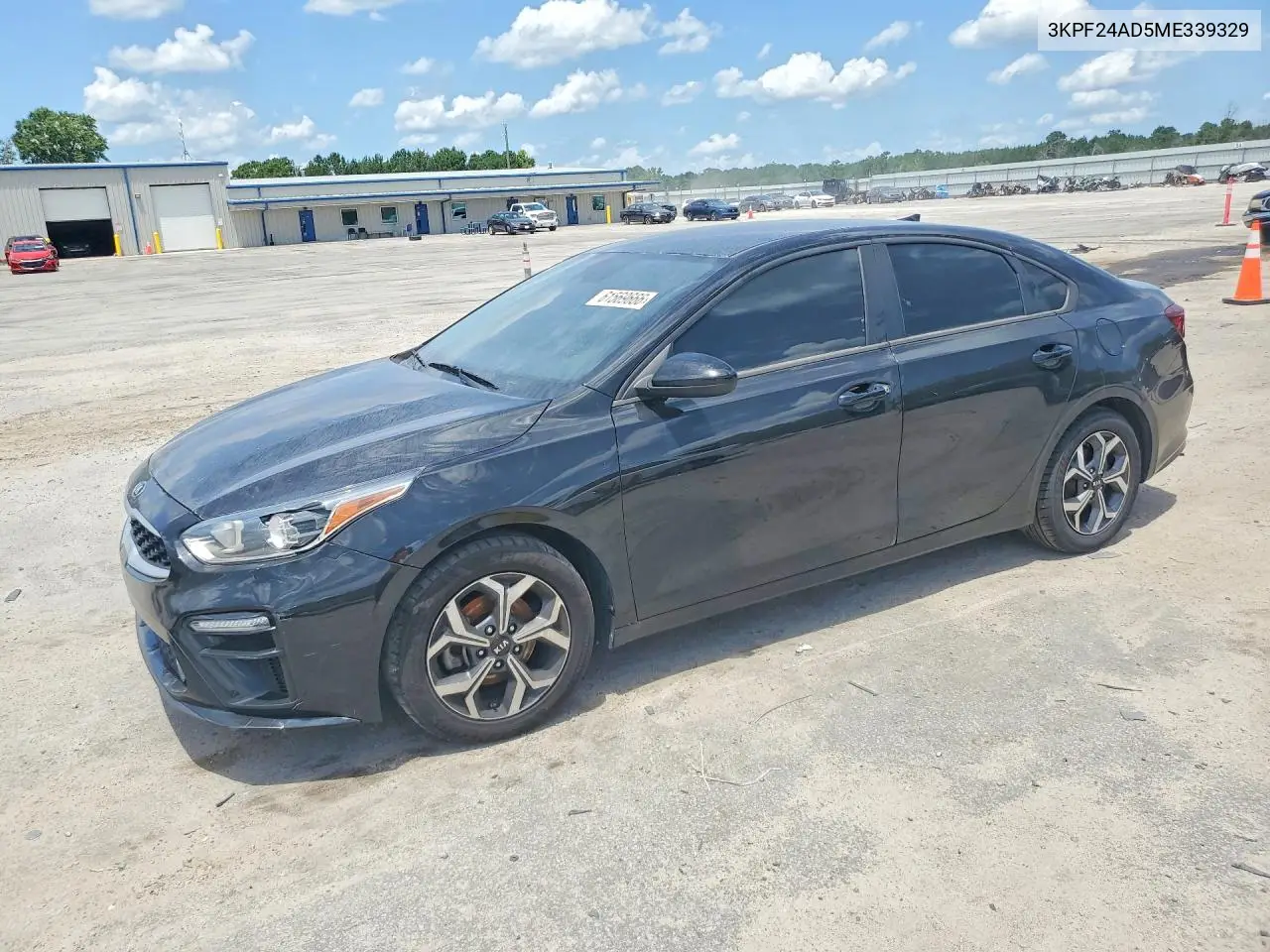 2021 Kia Forte Lxs VIN: 3KPF24AD5ME339329 Lot: 61569666