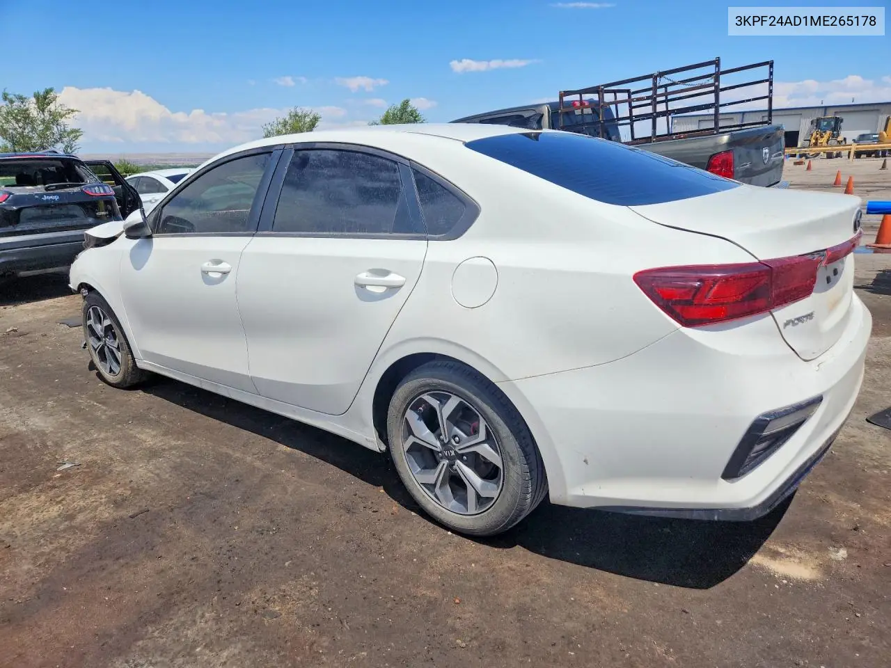 2021 Kia Forte Lxs VIN: 3KPF24AD1ME265178 Lot: 61880516