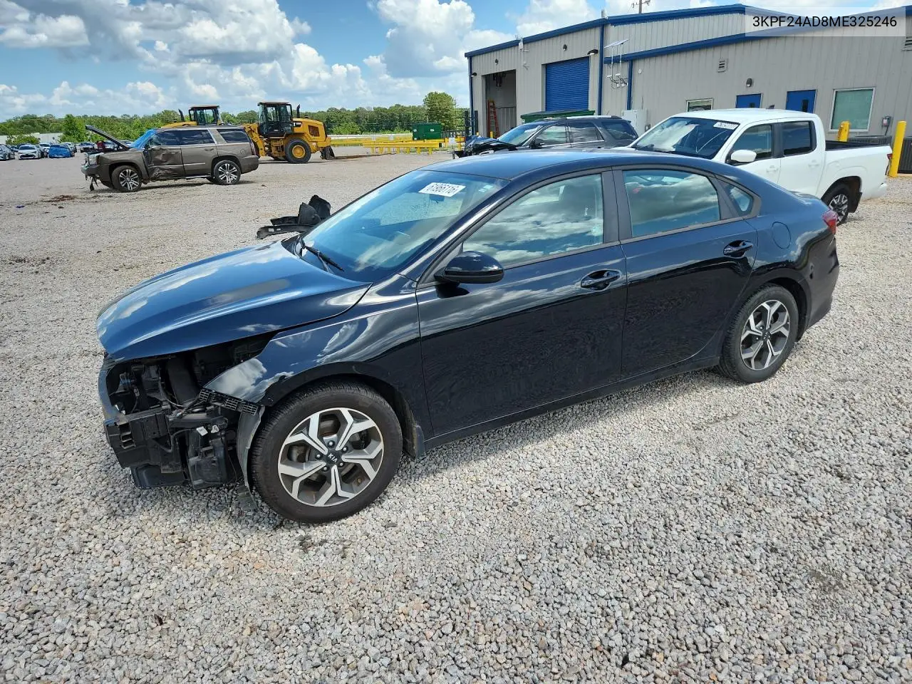 2021 Kia Forte Lxs VIN: 3KPF24AD8ME325246 Lot: 61966116