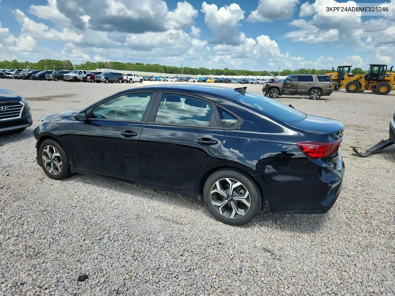 2021 Kia Forte Lxs VIN: 3KPF24AD8ME325246 Lot: 61966116