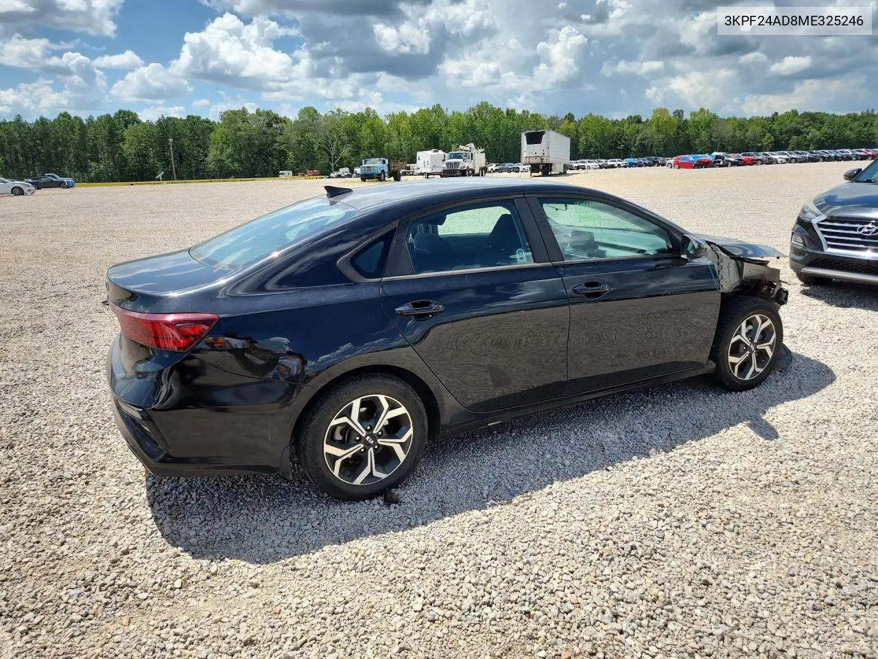 2021 Kia Forte Lxs VIN: 3KPF24AD8ME325246 Lot: 61966116