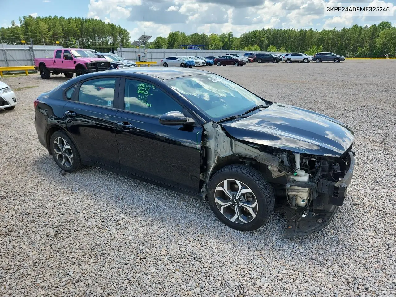 2021 Kia Forte Lxs VIN: 3KPF24AD8ME325246 Lot: 61966116