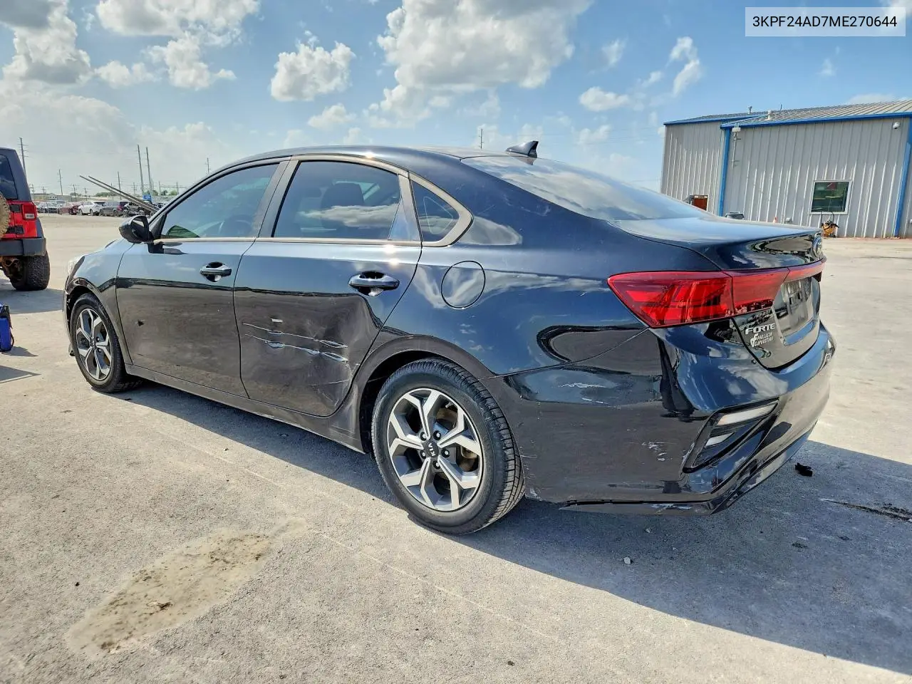 2021 Kia Forte Lxs VIN: 3KPF24AD7ME270644 Lot: 61973356