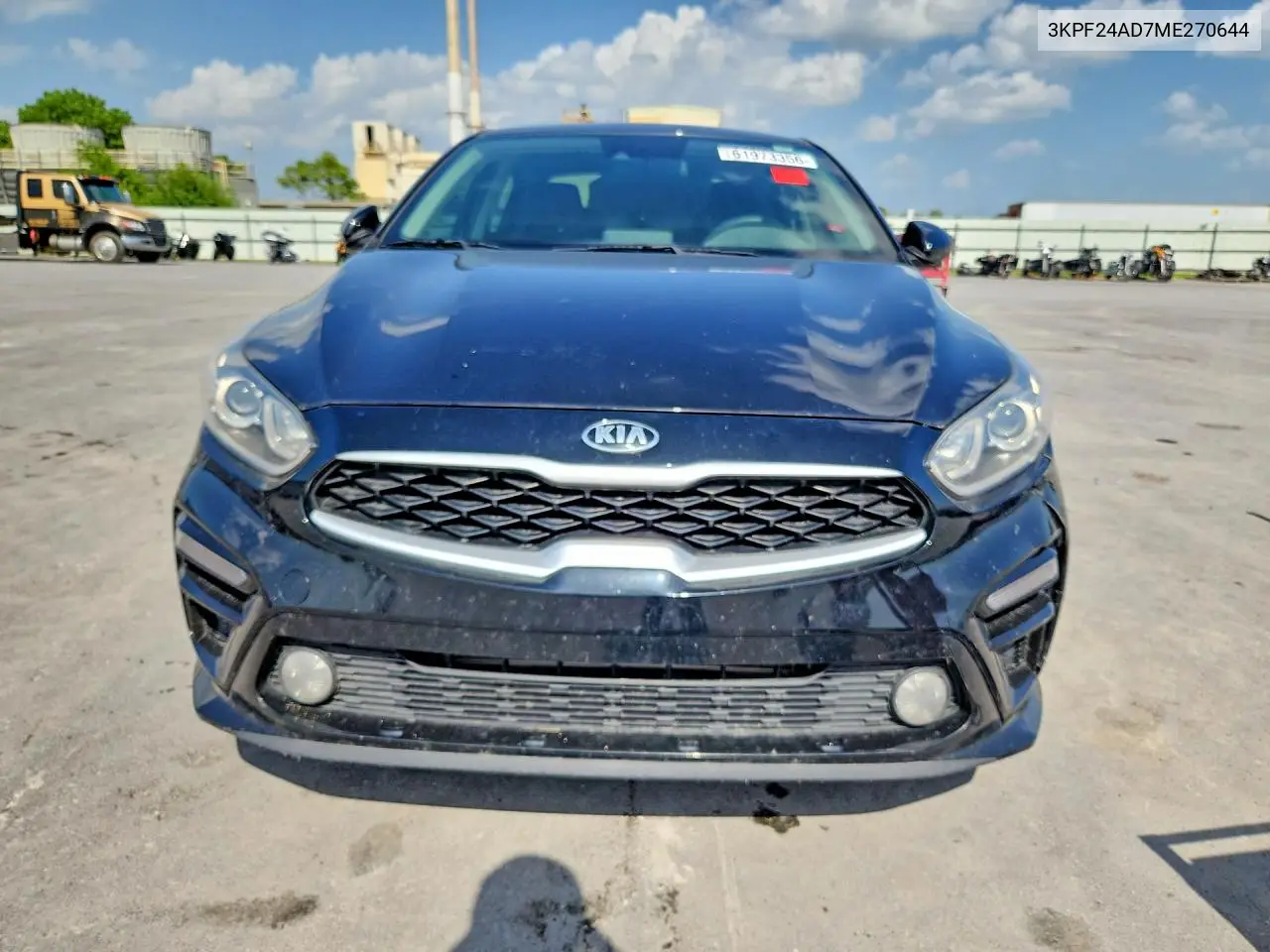 2021 Kia Forte Lxs VIN: 3KPF24AD7ME270644 Lot: 61973356