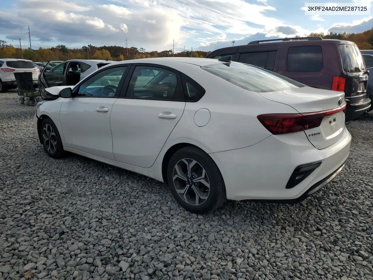 3KPF24AD2ME287125 2021 Kia Forte Fe