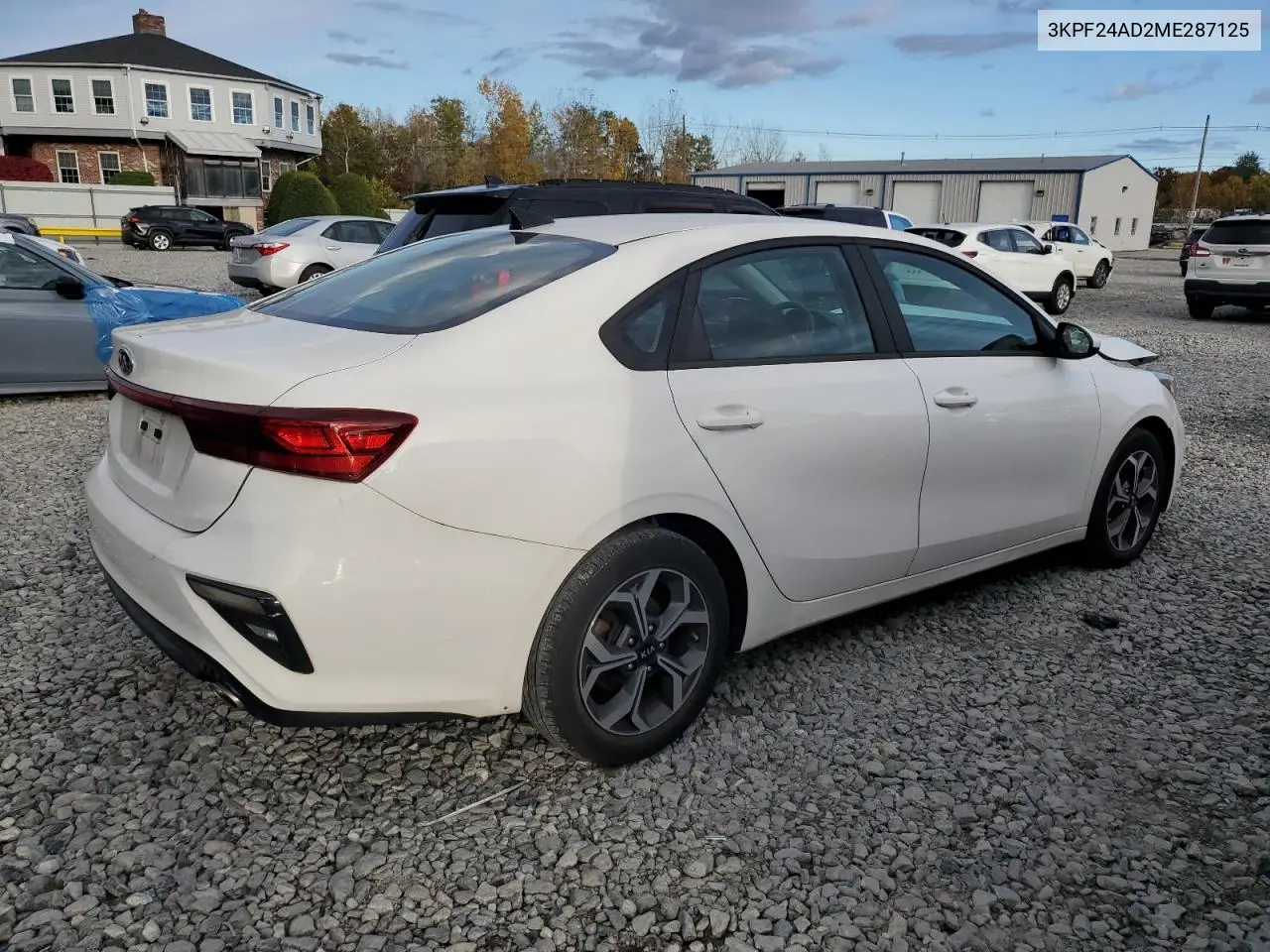 3KPF24AD2ME287125 2021 Kia Forte Fe