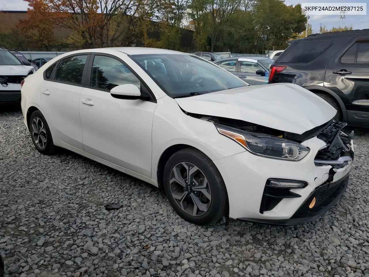 3KPF24AD2ME287125 2021 Kia Forte Fe