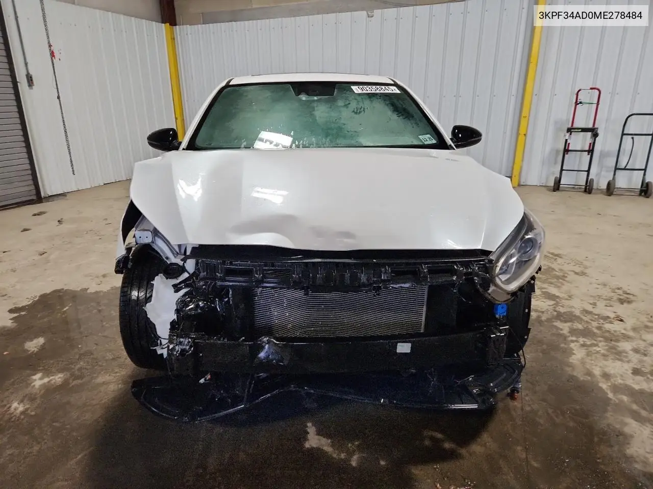 3KPF34AD0ME278484 2021 Kia Forte Gt Line