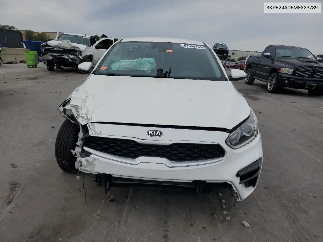 3KPF24AD5ME333739 2021 Kia Forte