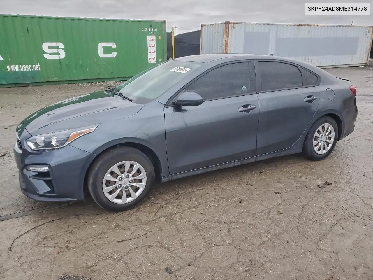 3KPF24AD8ME314778 2021 Kia Forte Fe