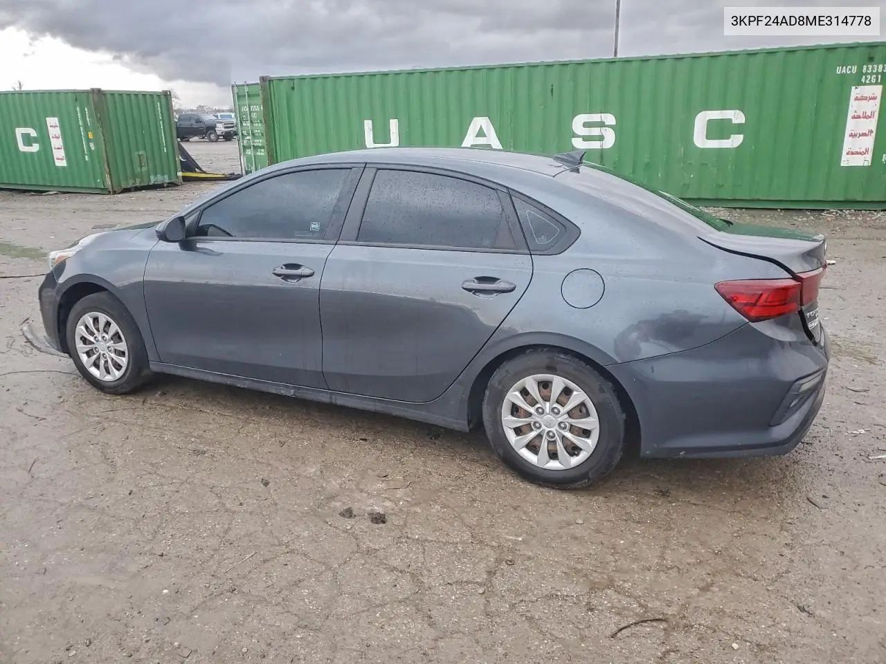 3KPF24AD8ME314778 2021 Kia Forte Fe