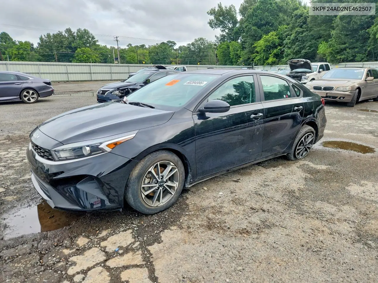 2022 Kia Forte Lxs VIN: 3KPF24AD2NE462507 Lot: 60394996