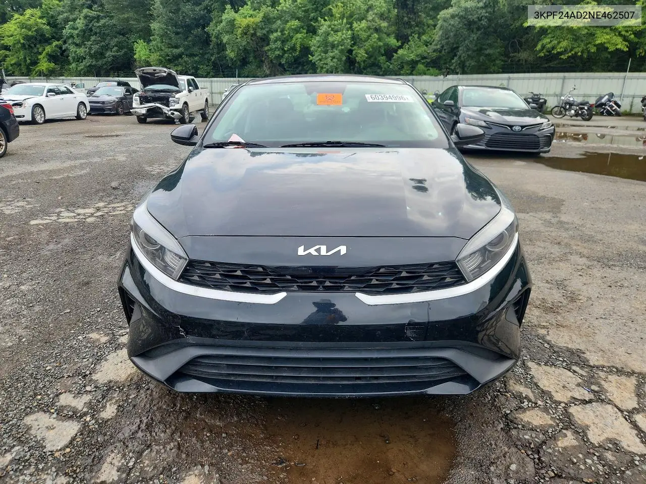 2022 Kia Forte Lxs VIN: 3KPF24AD2NE462507 Lot: 60394996