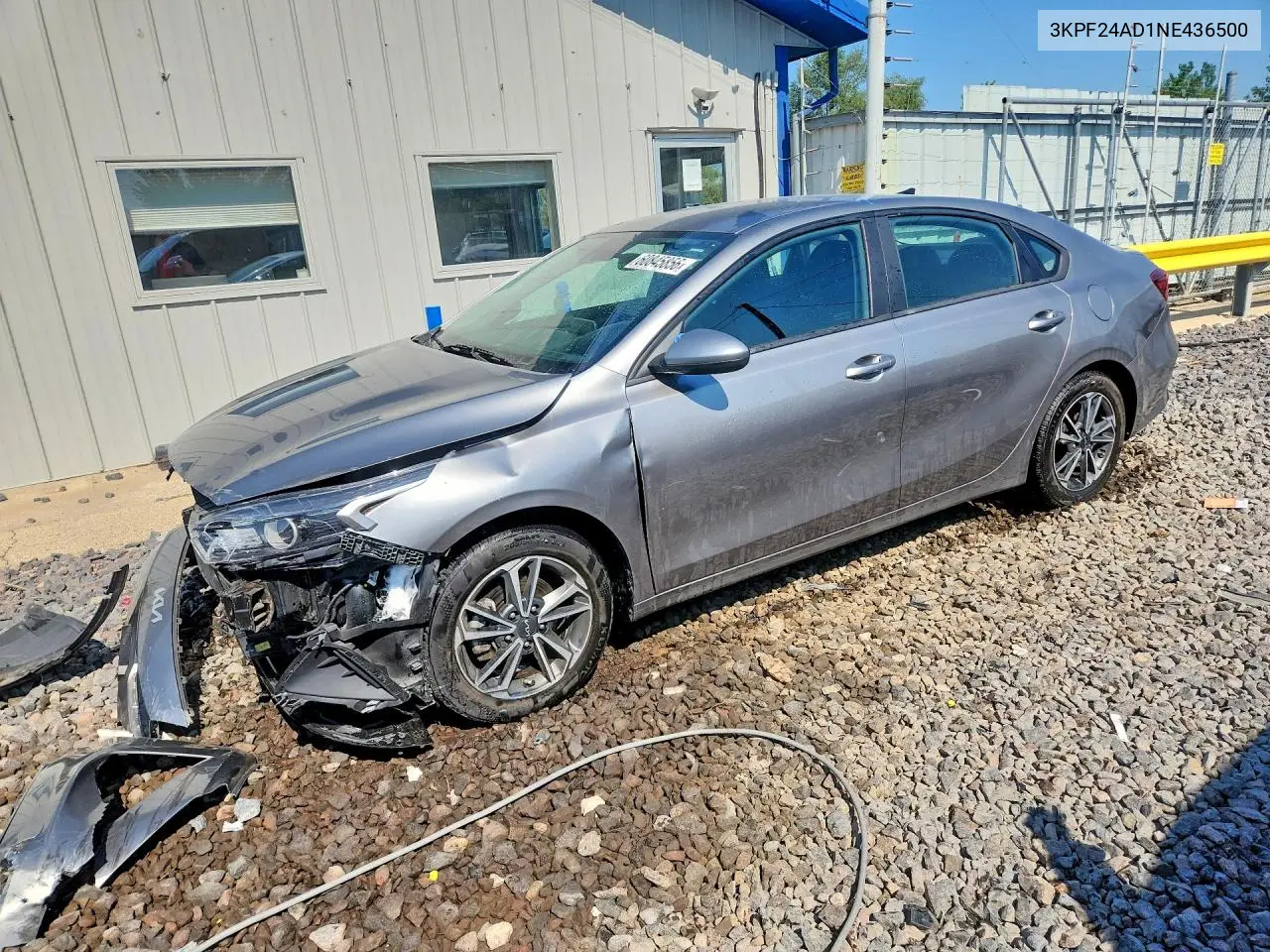 2022 Kia Forte Lxs VIN: 3KPF24AD1NE436500 Lot: 60845856
