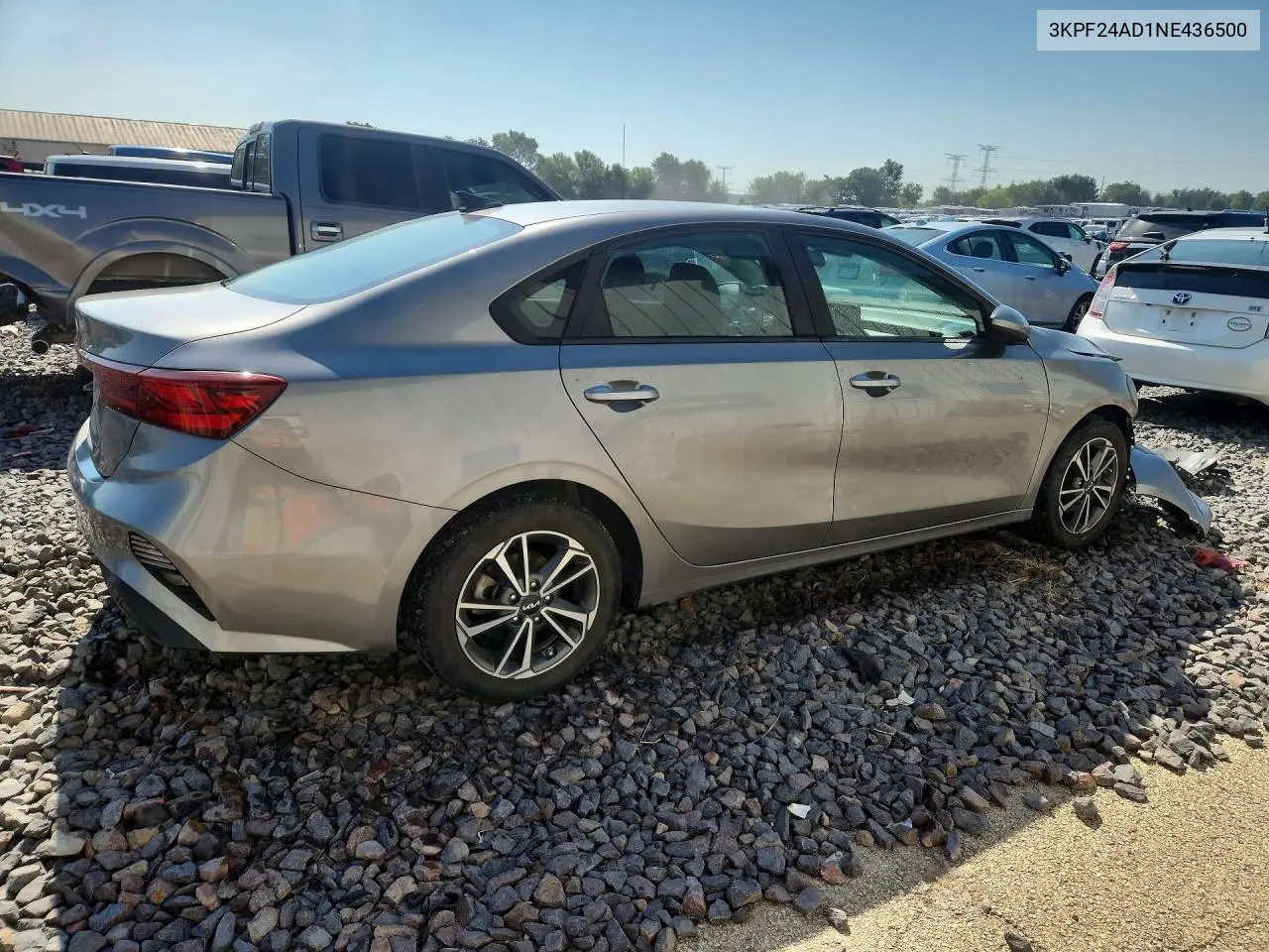 2022 Kia Forte Lxs VIN: 3KPF24AD1NE436500 Lot: 60845856