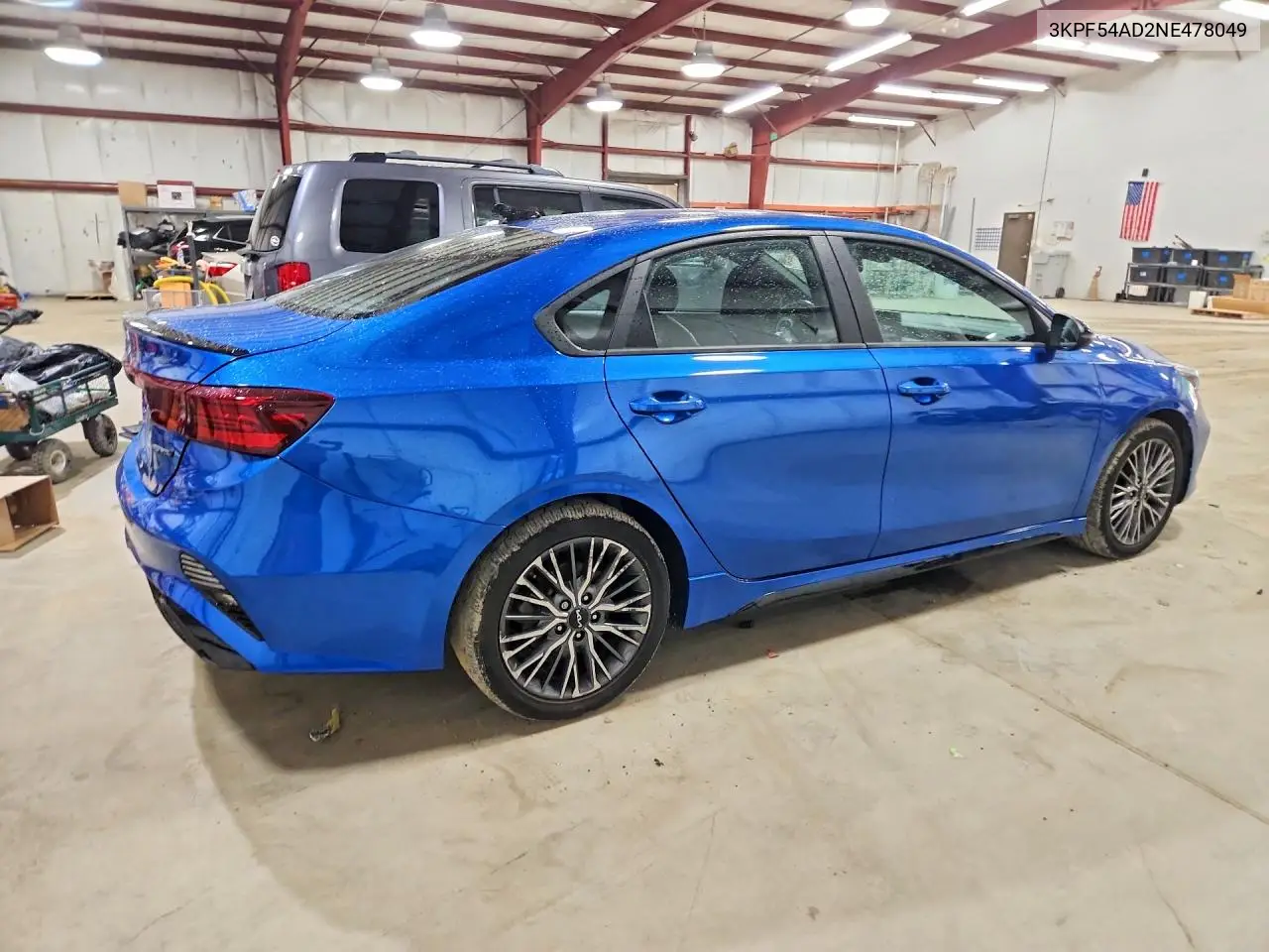 2022 Kia Forte Gt Line VIN: 3KPF54AD2NE478049 Lot: 61923346