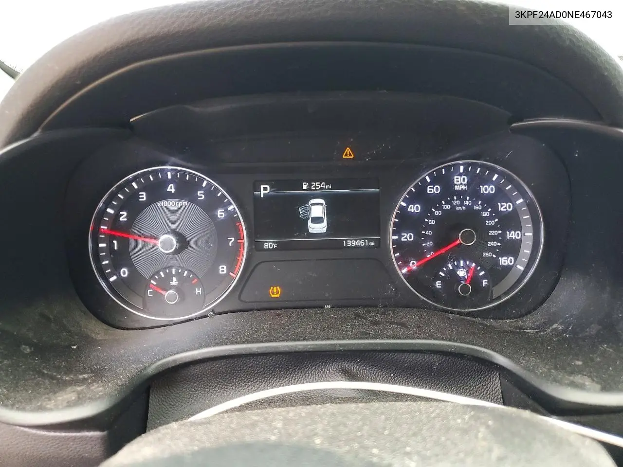 2022 Kia Forte Lxs VIN: 3KPF24AD0NE467043 Lot: 62169156