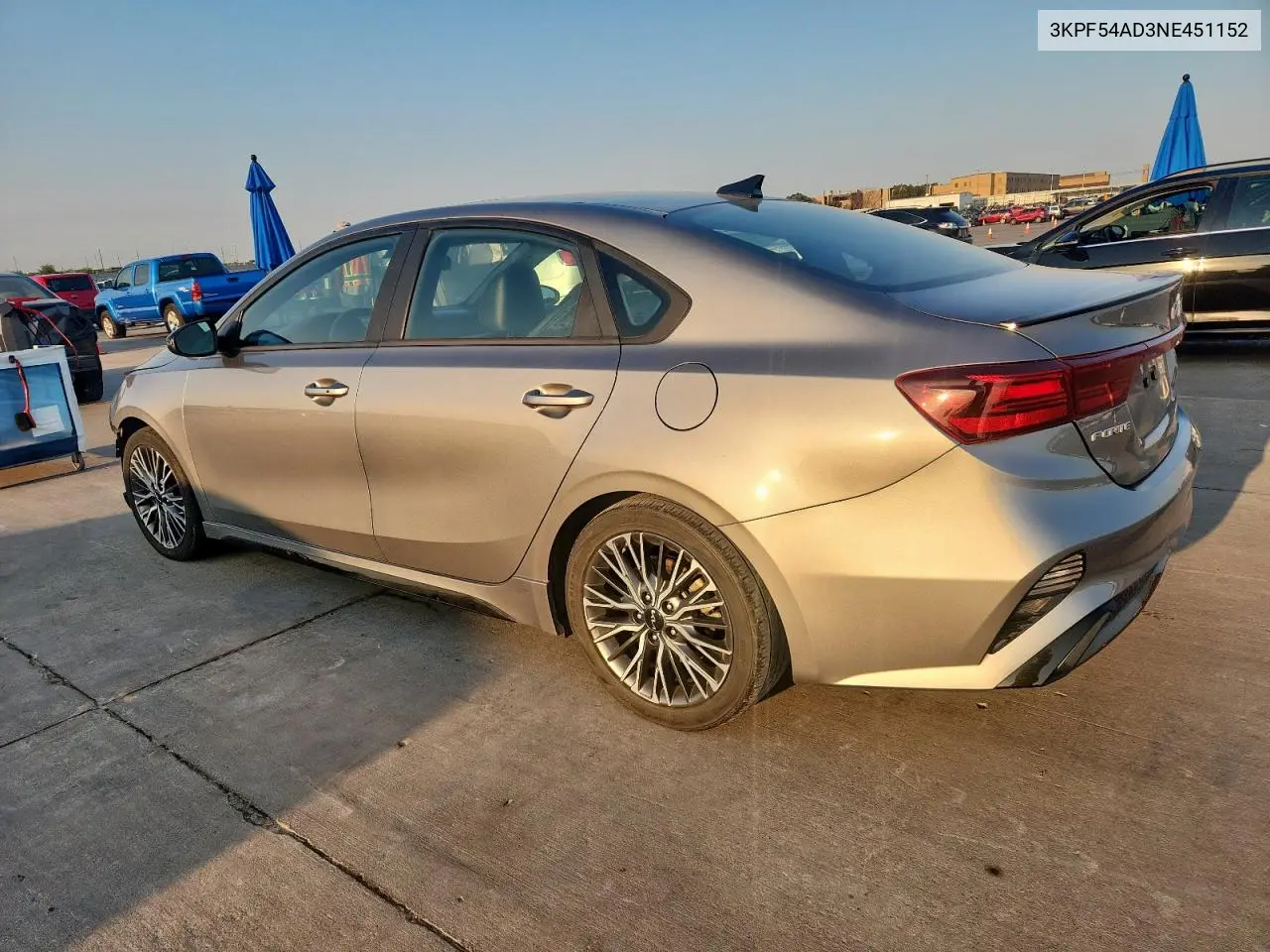 3KPF54AD3NE451152 2022 Kia Forte Gt Line