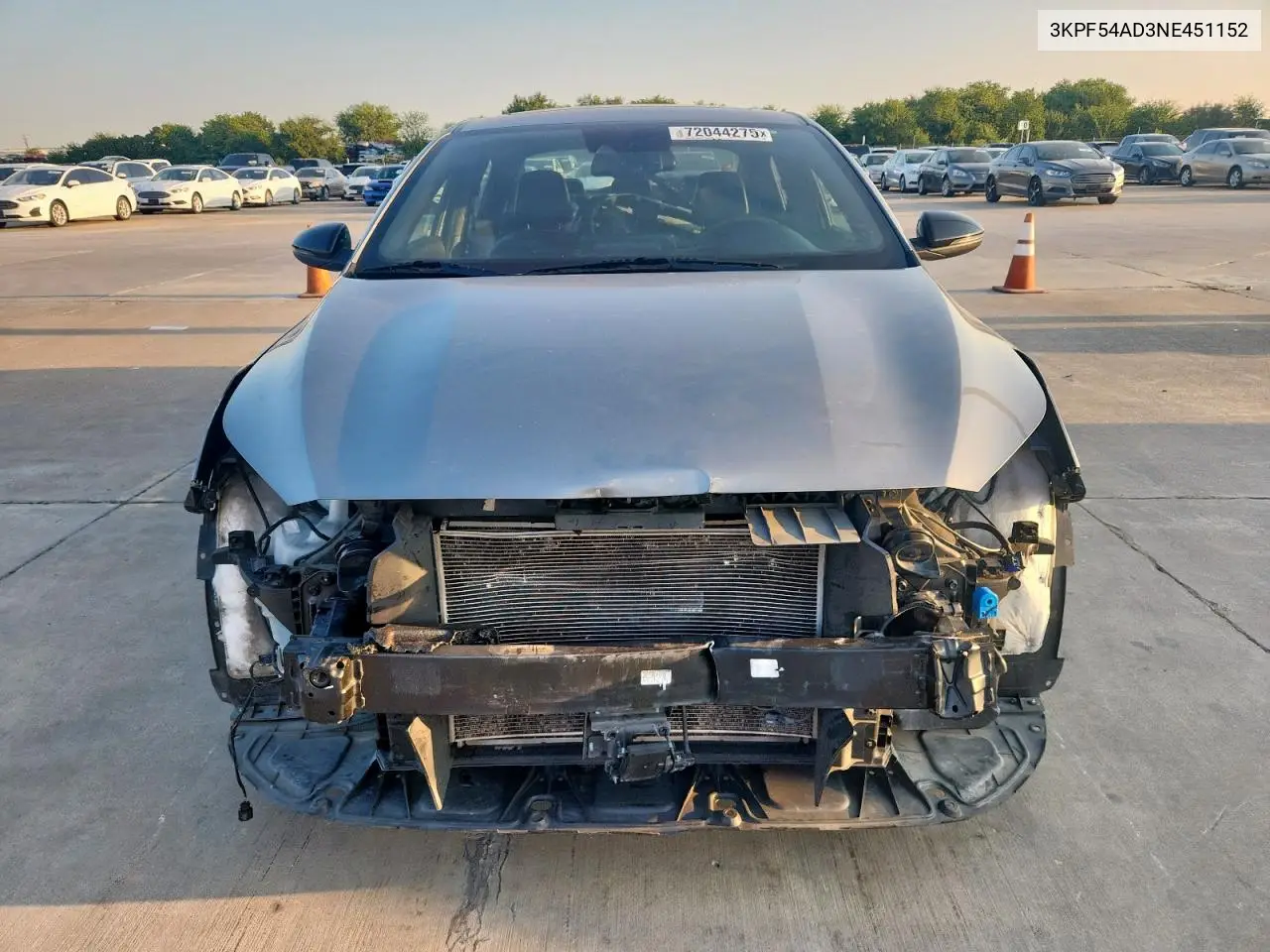 3KPF54AD3NE451152 2022 Kia Forte Gt Line