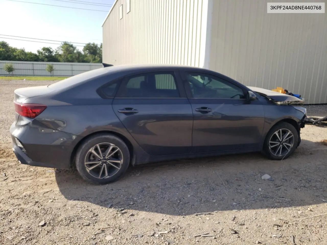 3KPF24AD8NE440768 2022 Kia Forte Fe