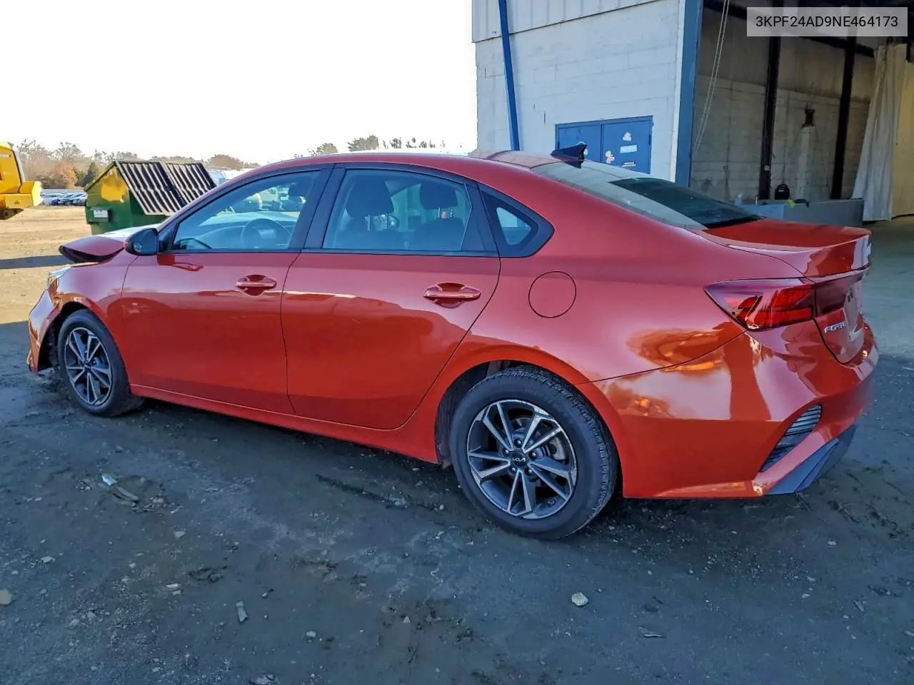 3KPF24AD9NE464173 2022 Kia Forte Fe