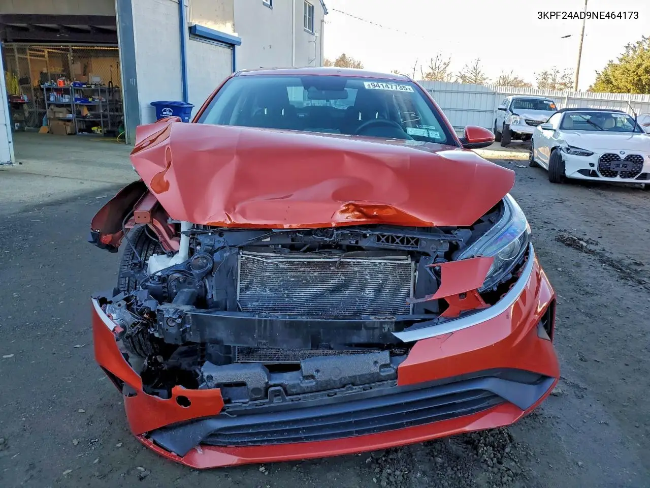 3KPF24AD9NE464173 2022 Kia Forte Fe