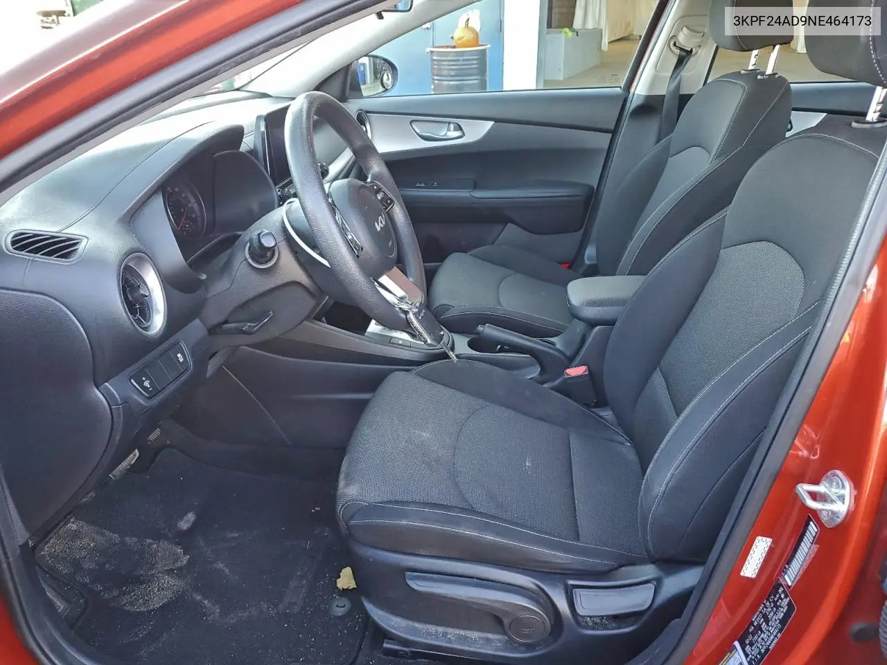 3KPF24AD9NE464173 2022 Kia Forte Fe