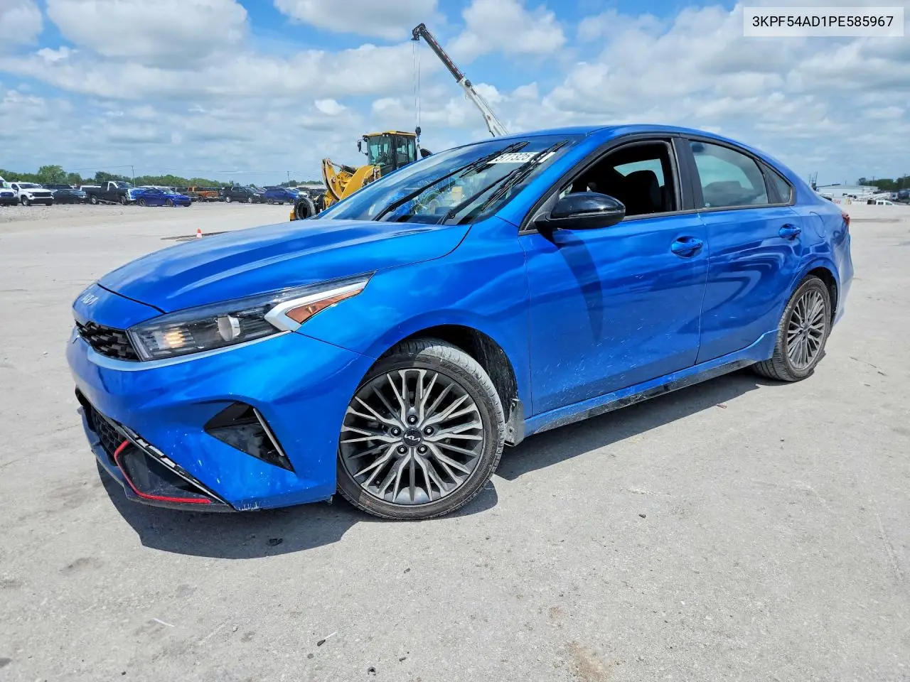 2023 Kia Forte Gt Line VIN: 3KPF54AD1PE585967 Lot: 57732516