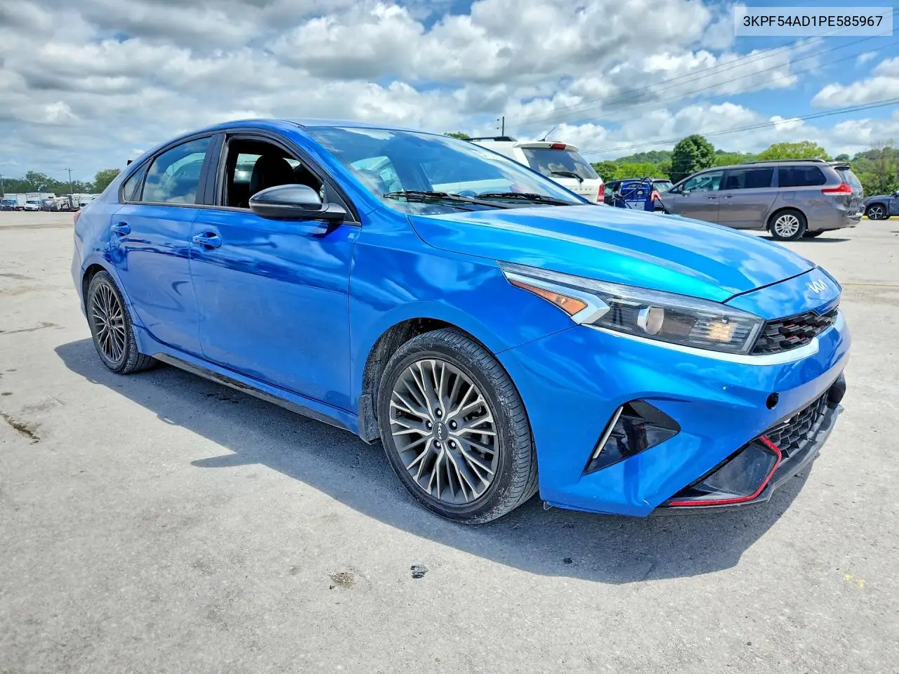 2023 Kia Forte Gt Line VIN: 3KPF54AD1PE585967 Lot: 57732516