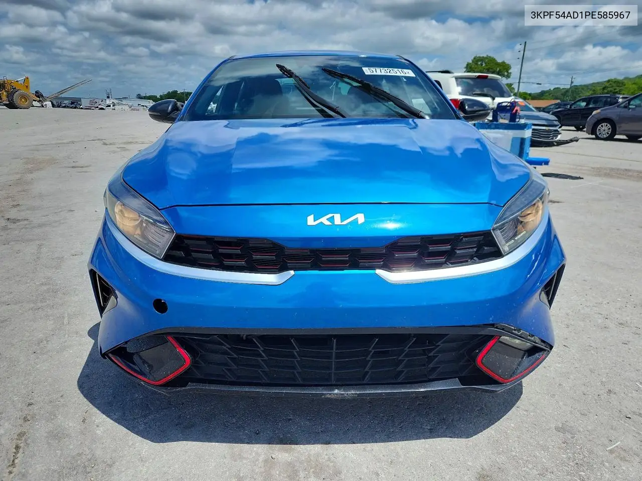 2023 Kia Forte Gt Line VIN: 3KPF54AD1PE585967 Lot: 57732516
