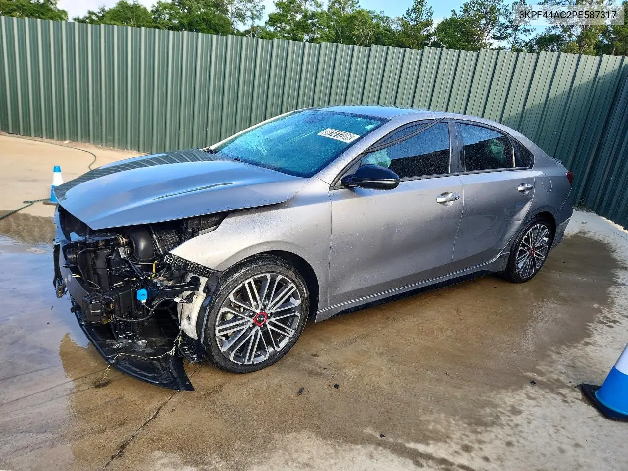 2023 Kia Forte Gt VIN: 3KPF44AC2PE587317 Lot: 58141206