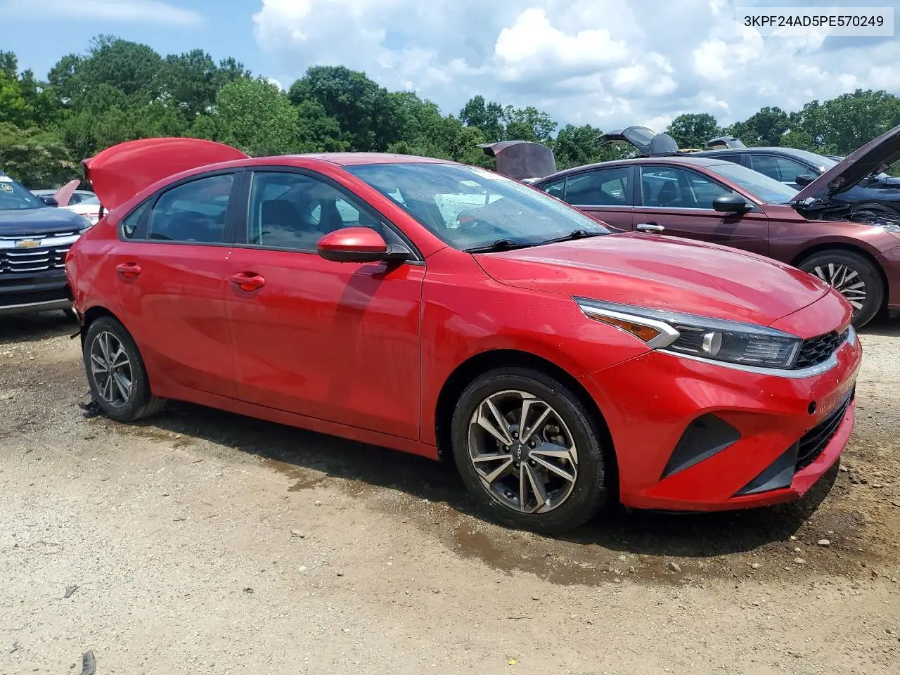 2023 Kia Forte Lxs VIN: 3KPF24AD5PE570249 Lot: 59230776