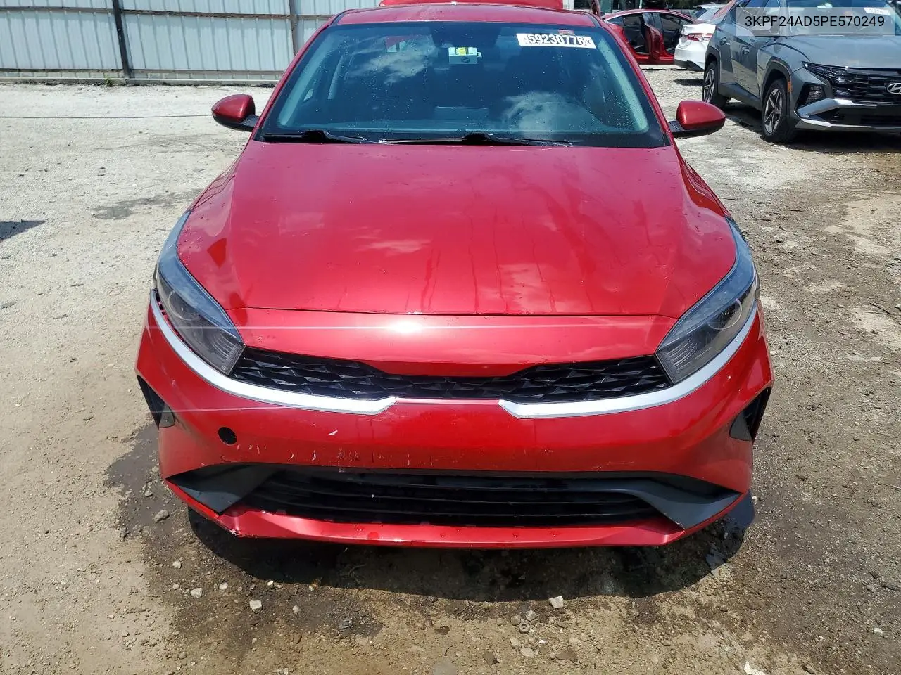 2023 Kia Forte Lxs VIN: 3KPF24AD5PE570249 Lot: 59230776