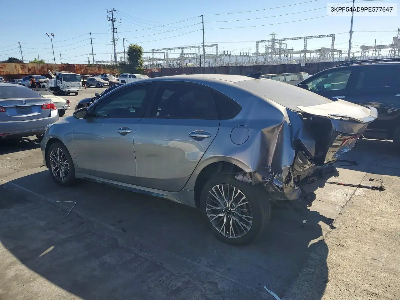 2023 Kia Forte Gt Line VIN: 3KPF54AD9PE577647 Lot: 60006976