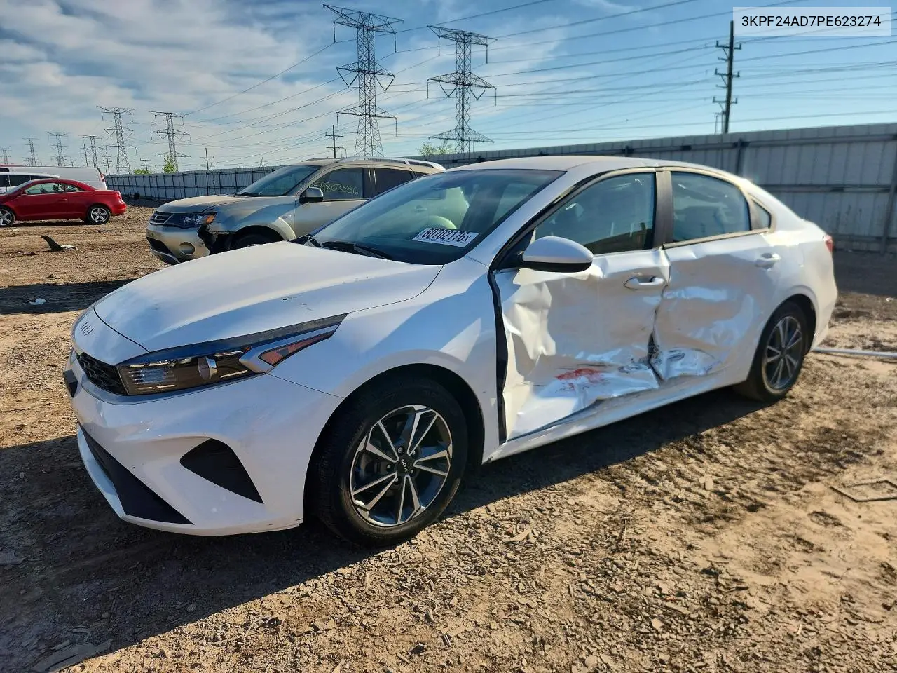 2023 Kia Forte Lxs VIN: 3KPF24AD7PE623274 Lot: 60702176